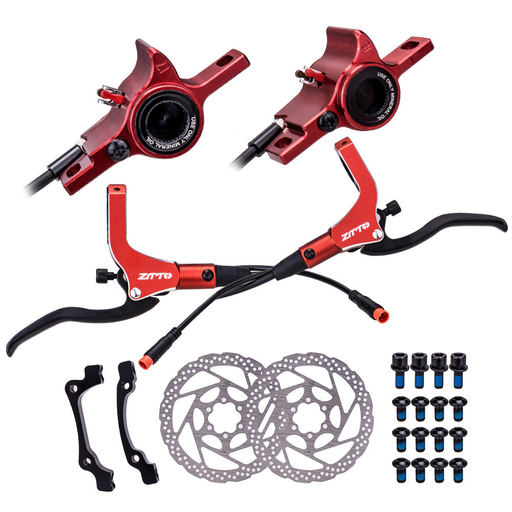 ZTTO DFH-EO2 Ebike Front Hydraulic Brakes Bike Power-Off Hydraulic Brake Kit with Disc ZTTO DFH-EO2 Ebike Front Hydraulic Brakes Bike Power-Off Hydraulic Brake Kit with Disc